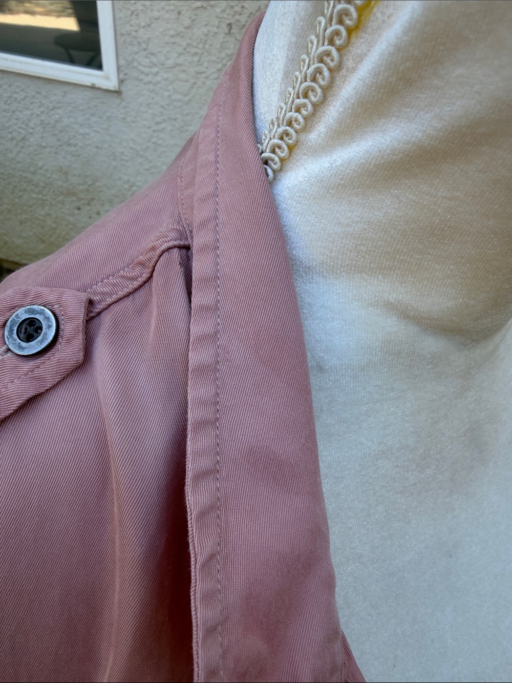 Rails Rowen Blush Lightweight Bomber Jacket Women's Size S - Picture 13 of 13
